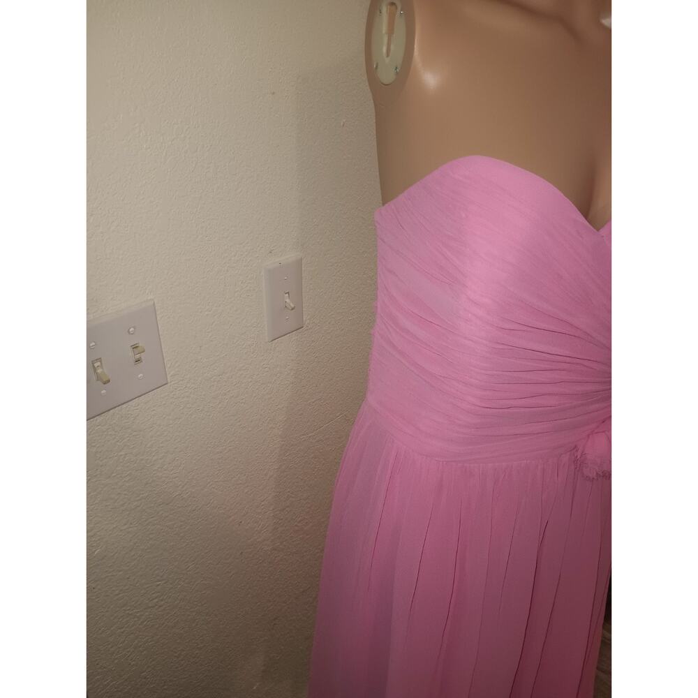 After Six Pink Strapless Sweetheart Gown Size 8 W011 - Picture 8 of 12